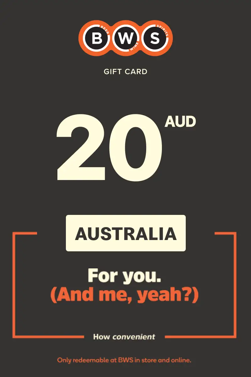 BWS 20 AUD Gift Card (Australia) - Digital Key