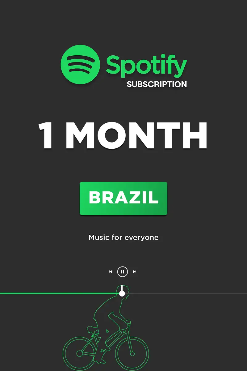 Spotify Premium 1 Month Subscription (Brazil) - Digital Key