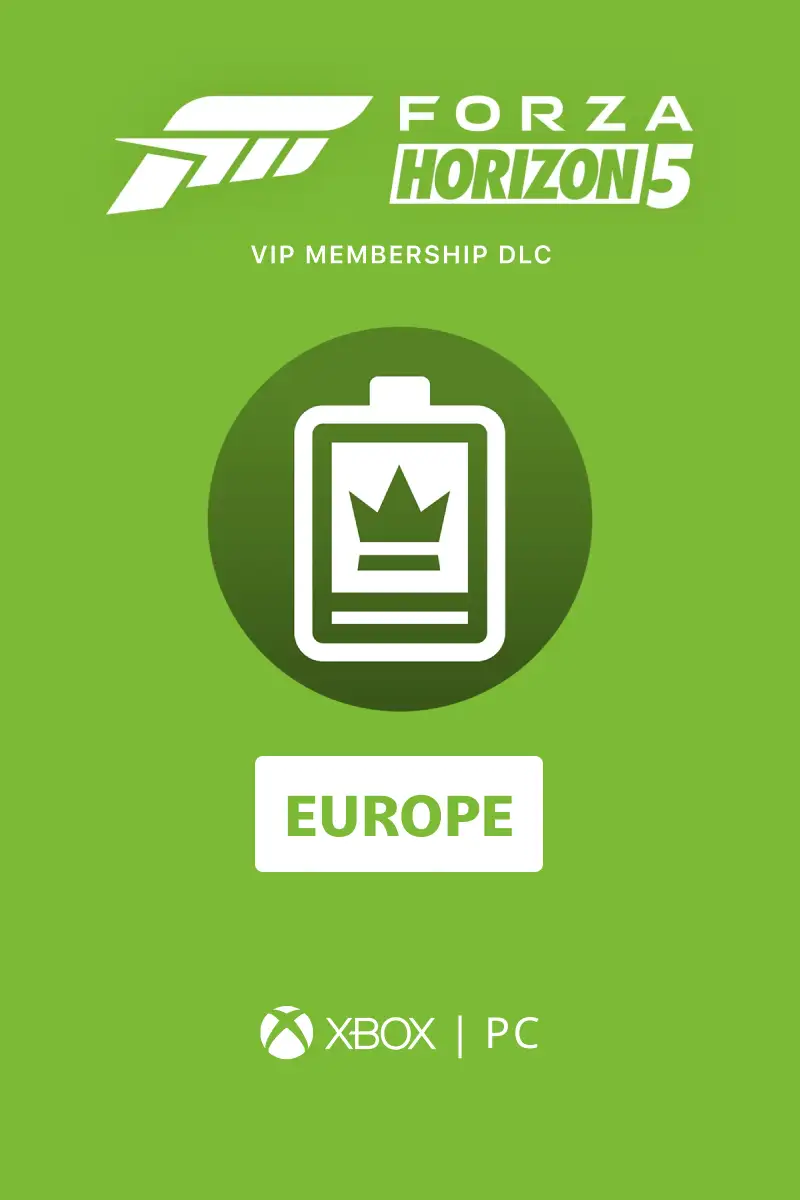 Forza Horizon 5 - VIP Membership DLC (Europe) (PC / Xbox Series X|S) - Xbox Live - Digital Key