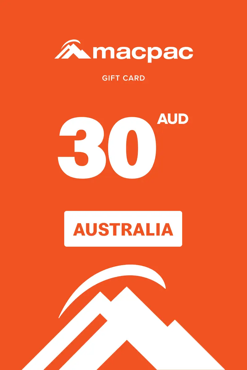 Macpac 30 AUD Gift Card (Australia) - Digital Key