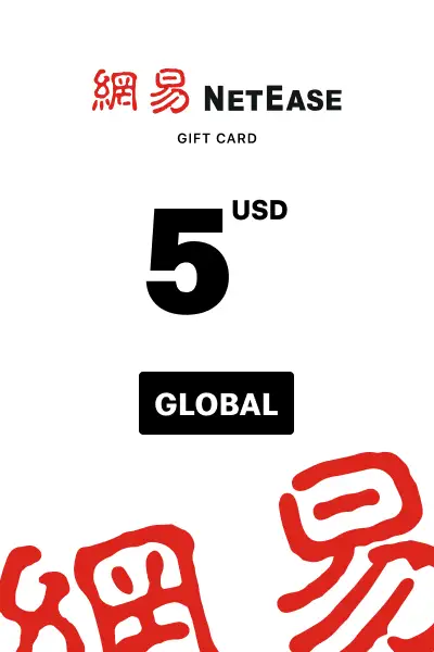 NetEase Pay 5 USD Gift Card (Global) - Digital Key