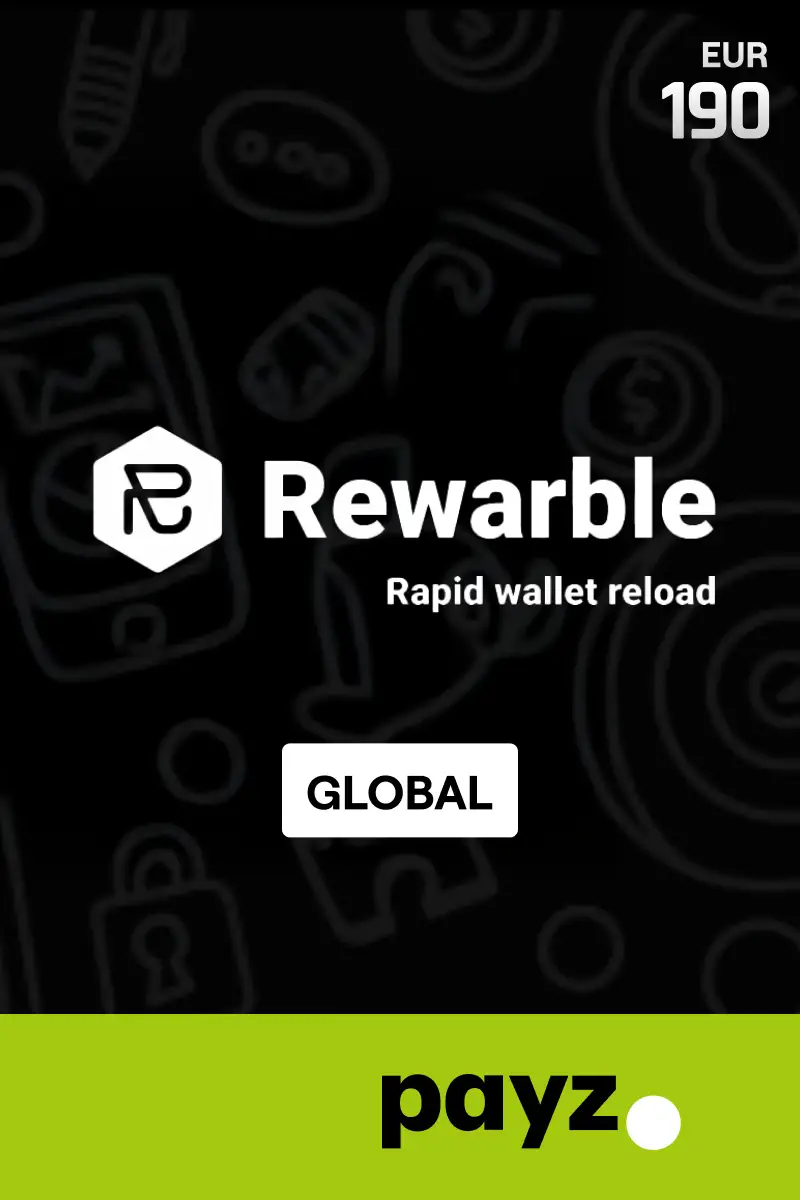 Rewarble PayZ 190 EUR (Global) - Rewarble - Digital Key