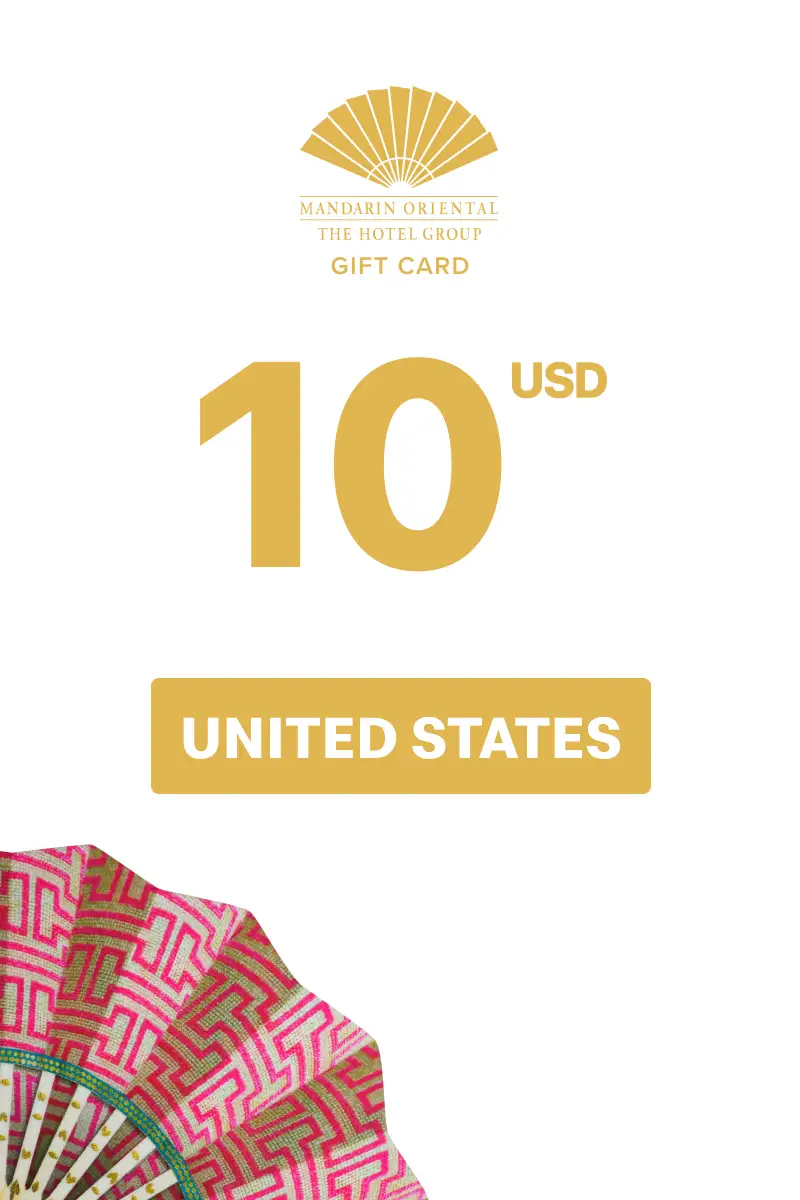 Mandarin Oriental Hotel Group 10 USD Gift Card (United States) - Digital Key