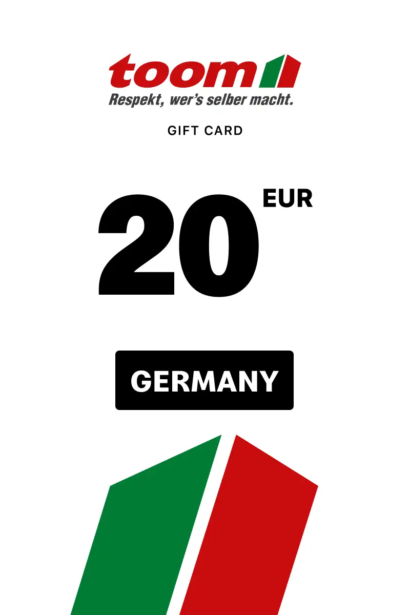 Toom Baumarkt 20 EUR Gift Card (Germany) - Digital Key