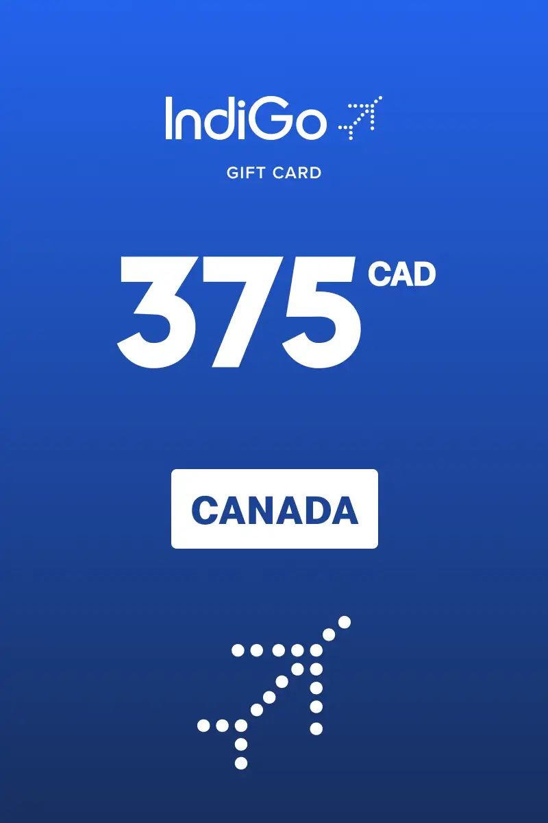 Indigo 375 CAD Gift Card (Canada) - Digital Key