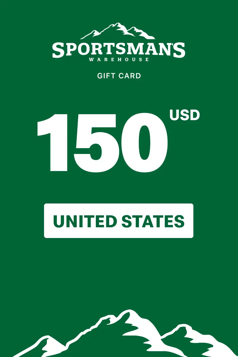 Sportsman's Warehouse 150 USD Gift Card (United States) - Digital Key