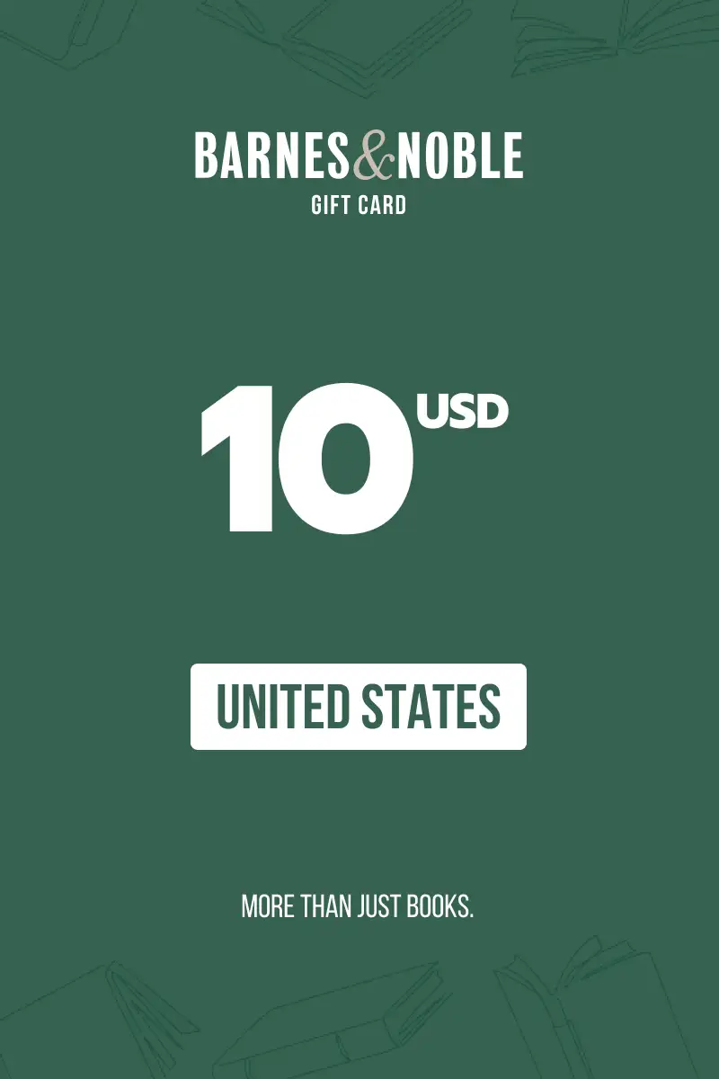 Barnes and Noble 10 USD Gift Card (United States) - Digital Key