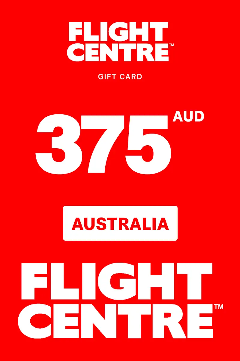 Flight Centre 375 AUD Gift Card (Australia) - Digital Key