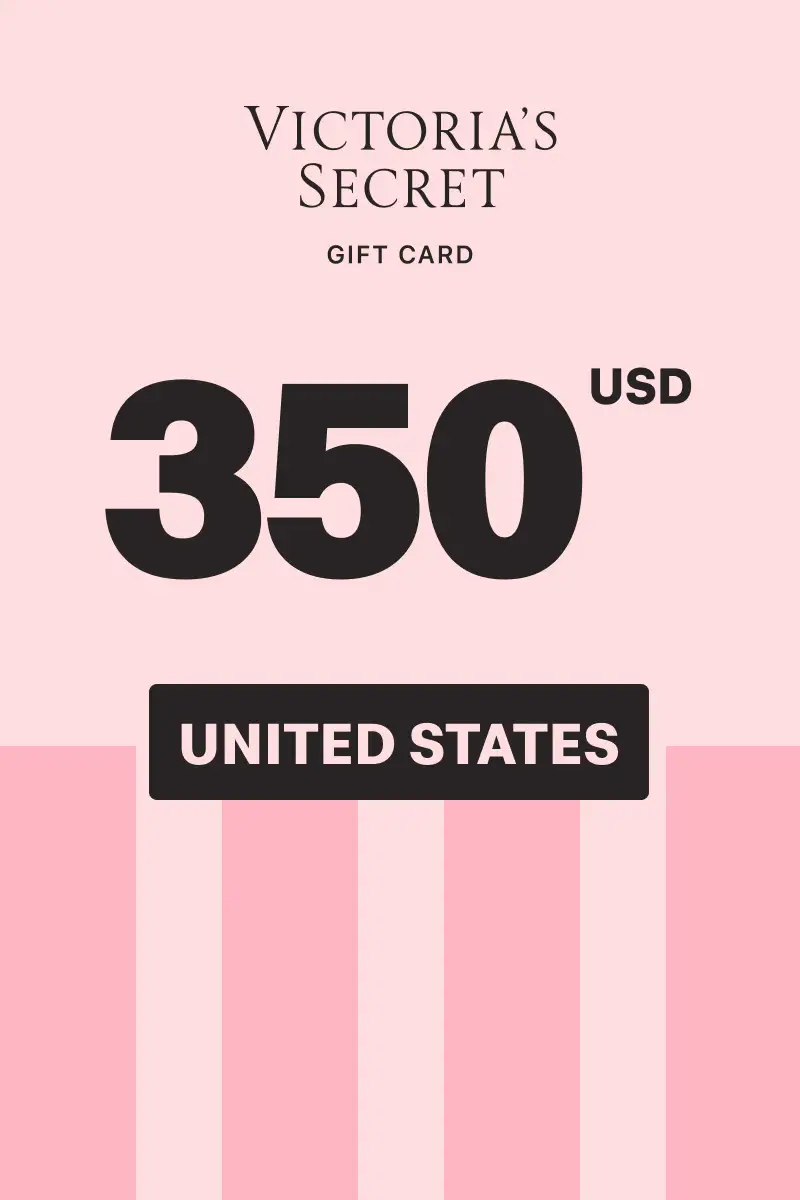 Victoria's Secret Pink 350 USD Gift Card (United States) - Digital Key