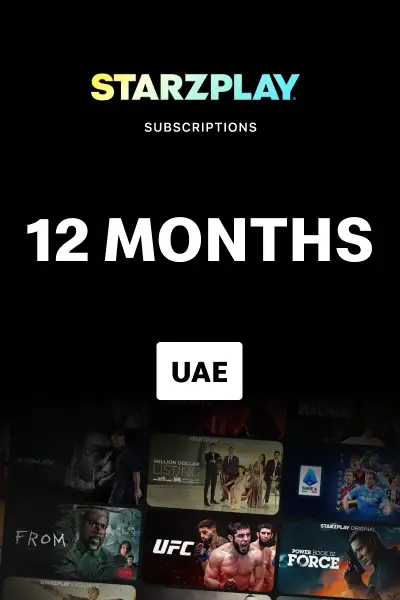 STARZPLAY Subscription 12 Months (United Arab Emirates) - Digital Key