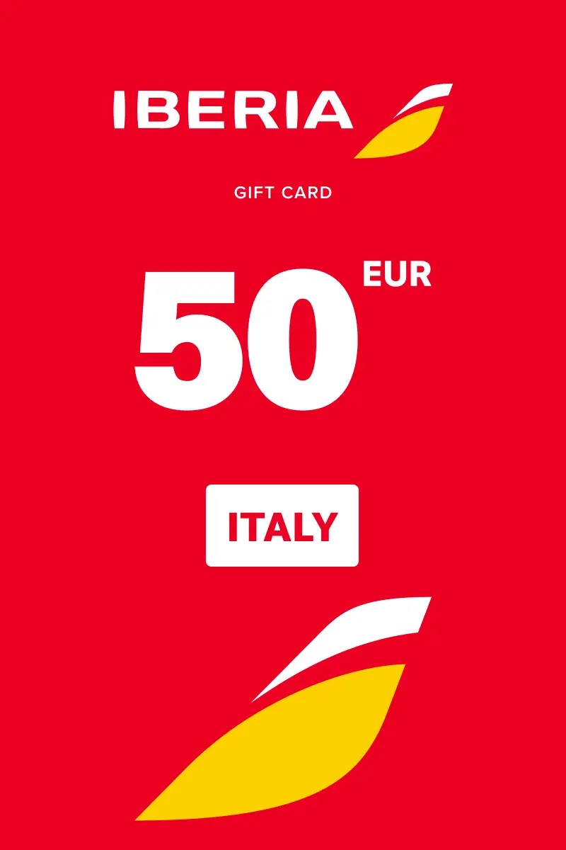 Iberia 50 EUR Gift Card (Italy) - Digital Key