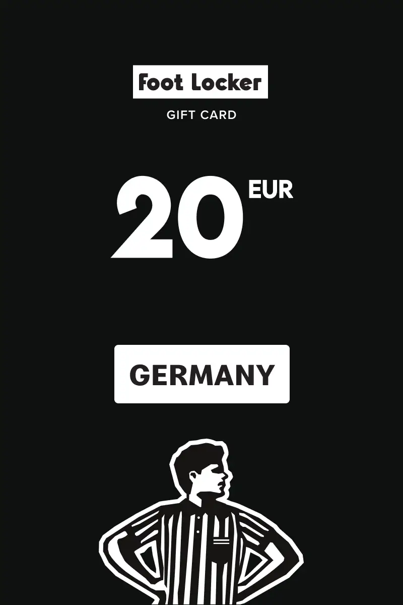 Foot Locker 20 EUR Gift Card (Germany) - Digital Key