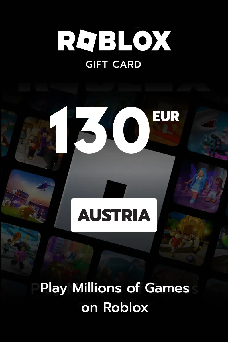Roblox 130 EUR Gift Card (Austria) - Digital Key