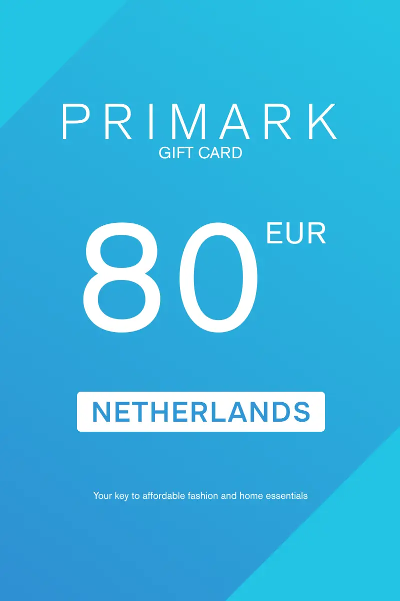 Primark 80 EUR Gift Card (Netherlands) - Digital Key