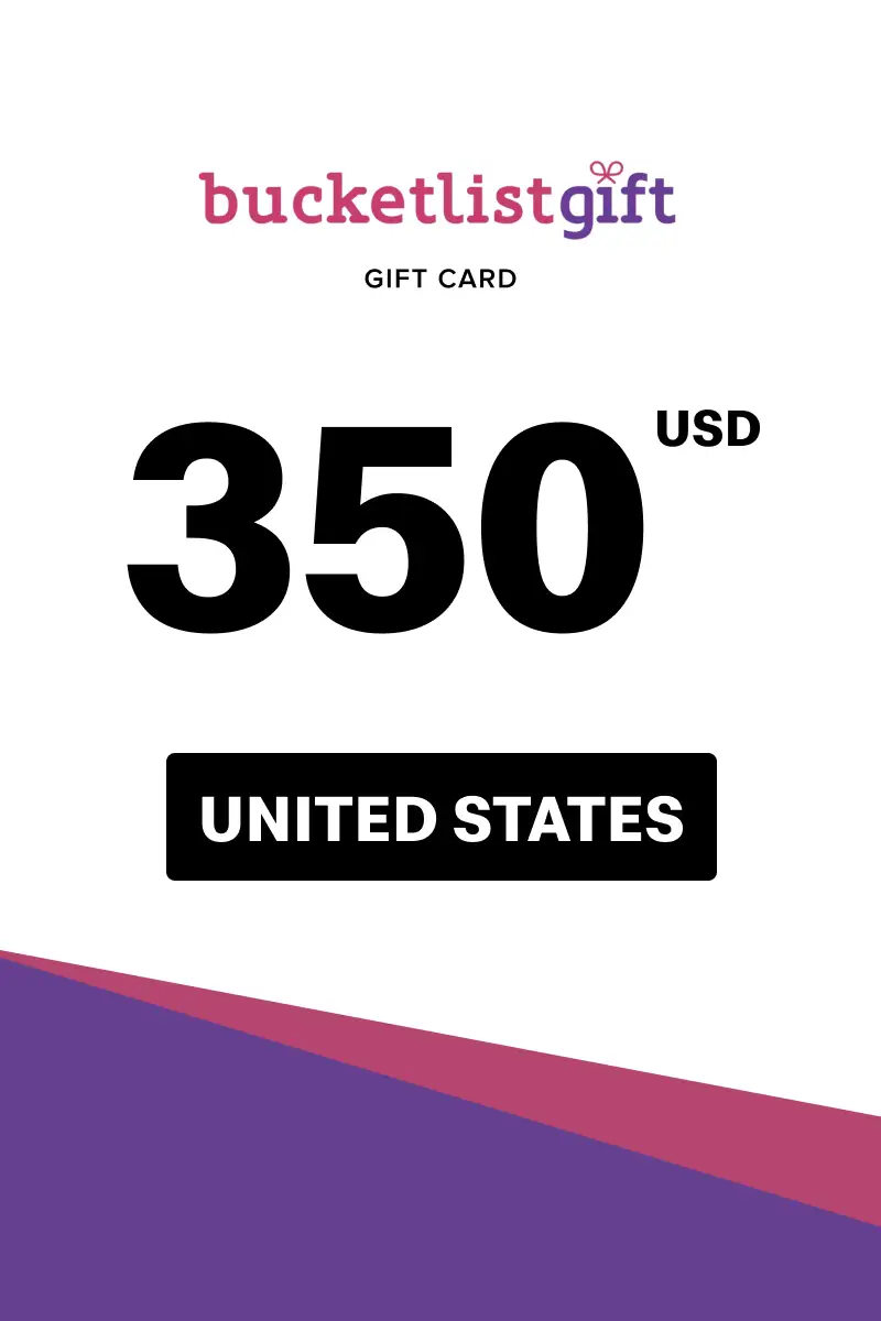 BucketlistGift 350 USD Gift Card (United States) - Digital Key