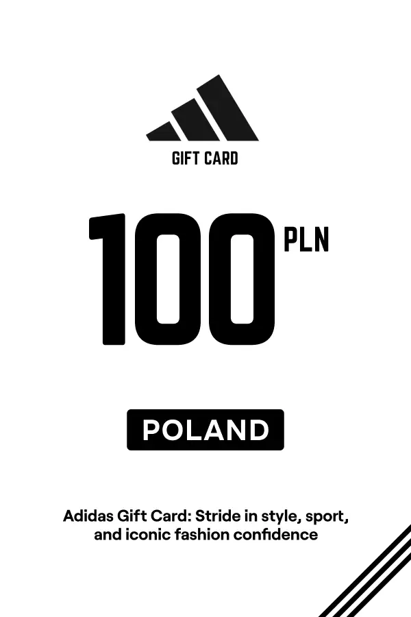 Adidas 100 PLN Gift Card (Poland) - Digital Key