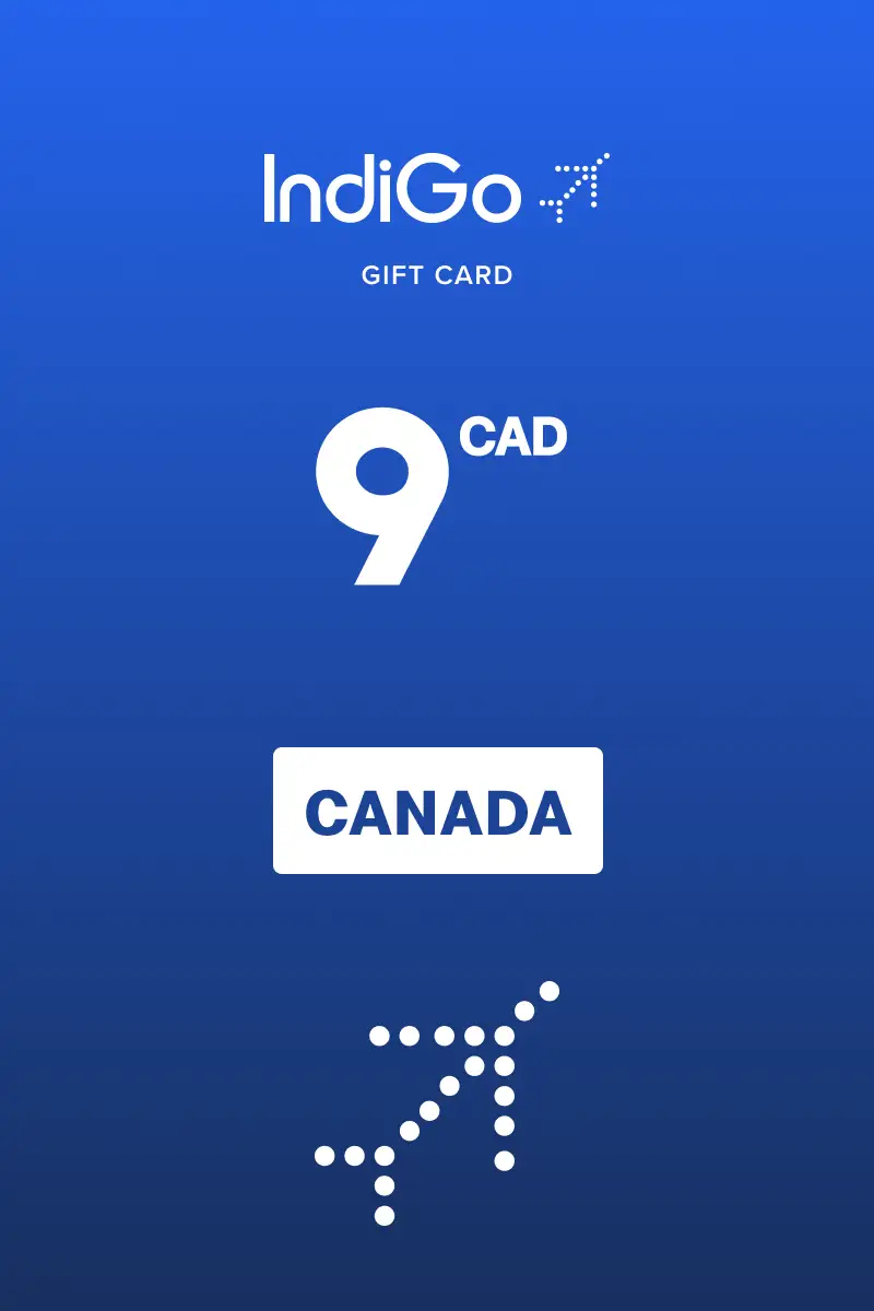 Indigo 9 CAD Gift Card (Canada) - Digital Key