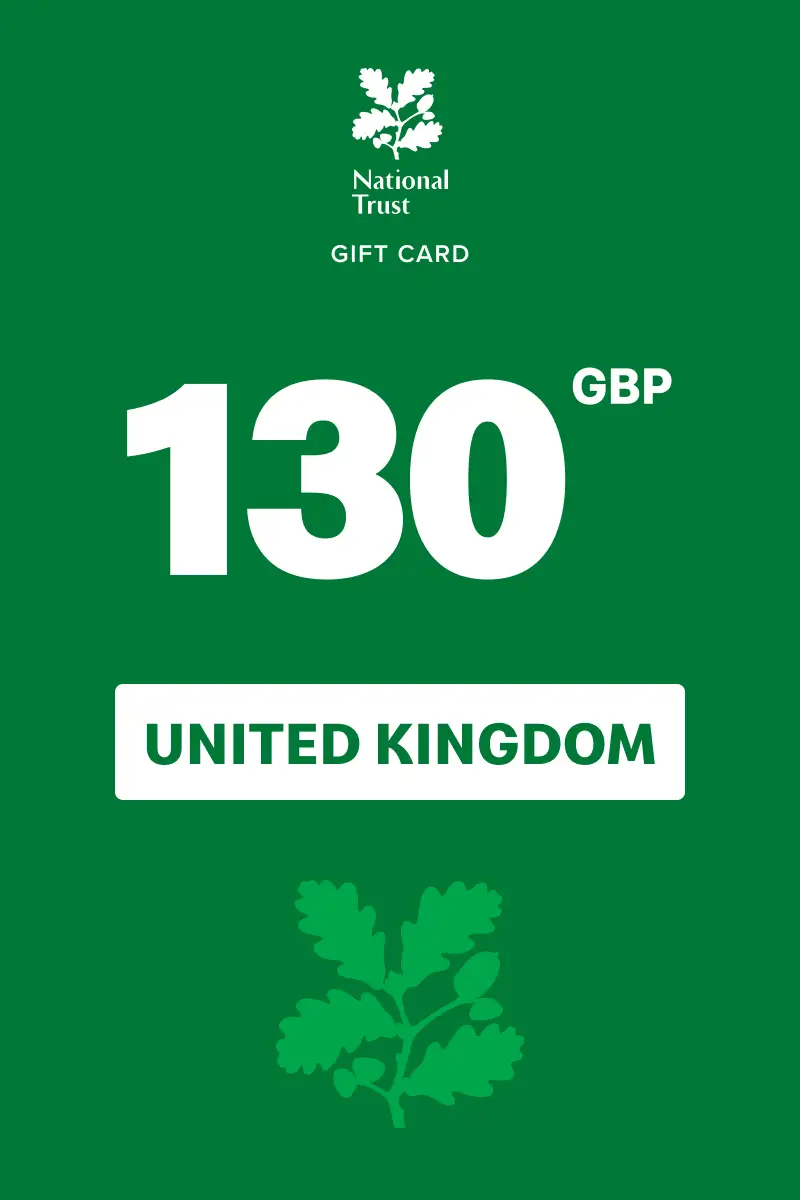 National Trust 130 GBP Gift Card (United Kingdom) - Digital Key