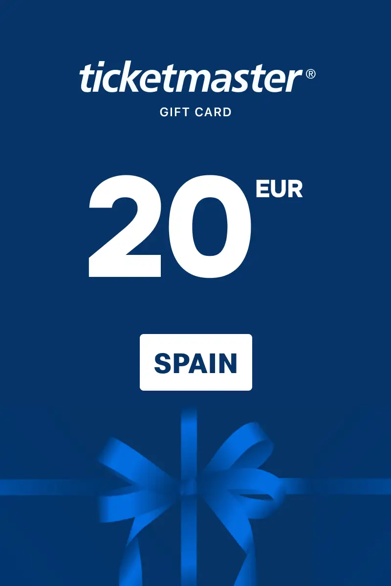 Ticketmaster 20 EUR Gift Card (Spain) - Digital Key