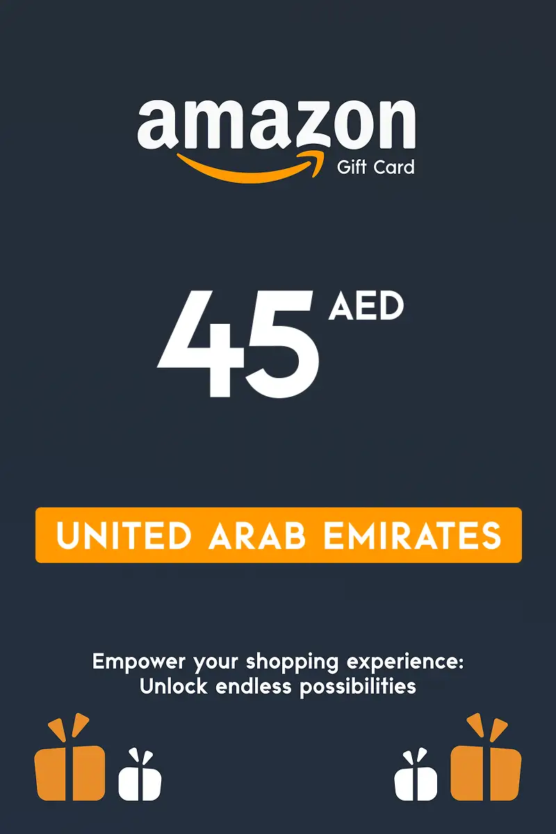 Amazon 45 AED Gift Card (United Arab Emirates) - Digital Key