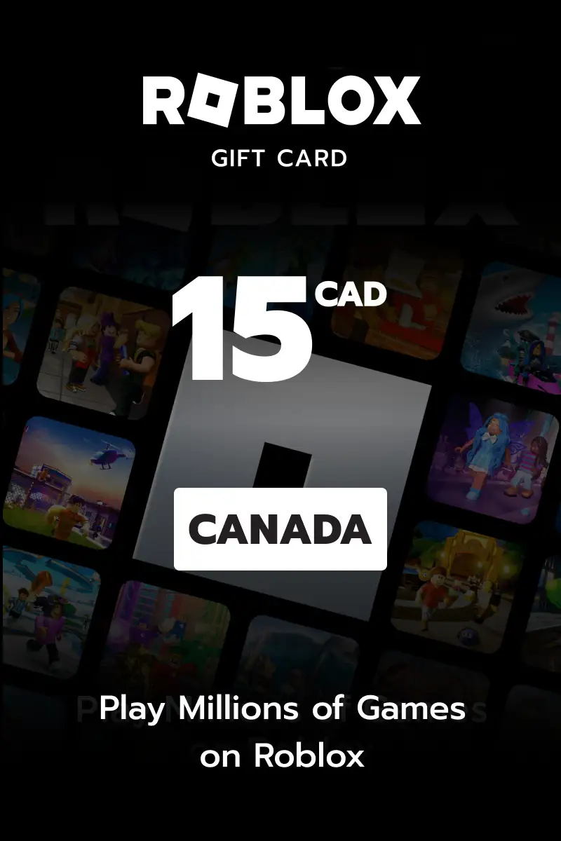 Roblox 15 CAD Gift Card (Canada) - Digital Key