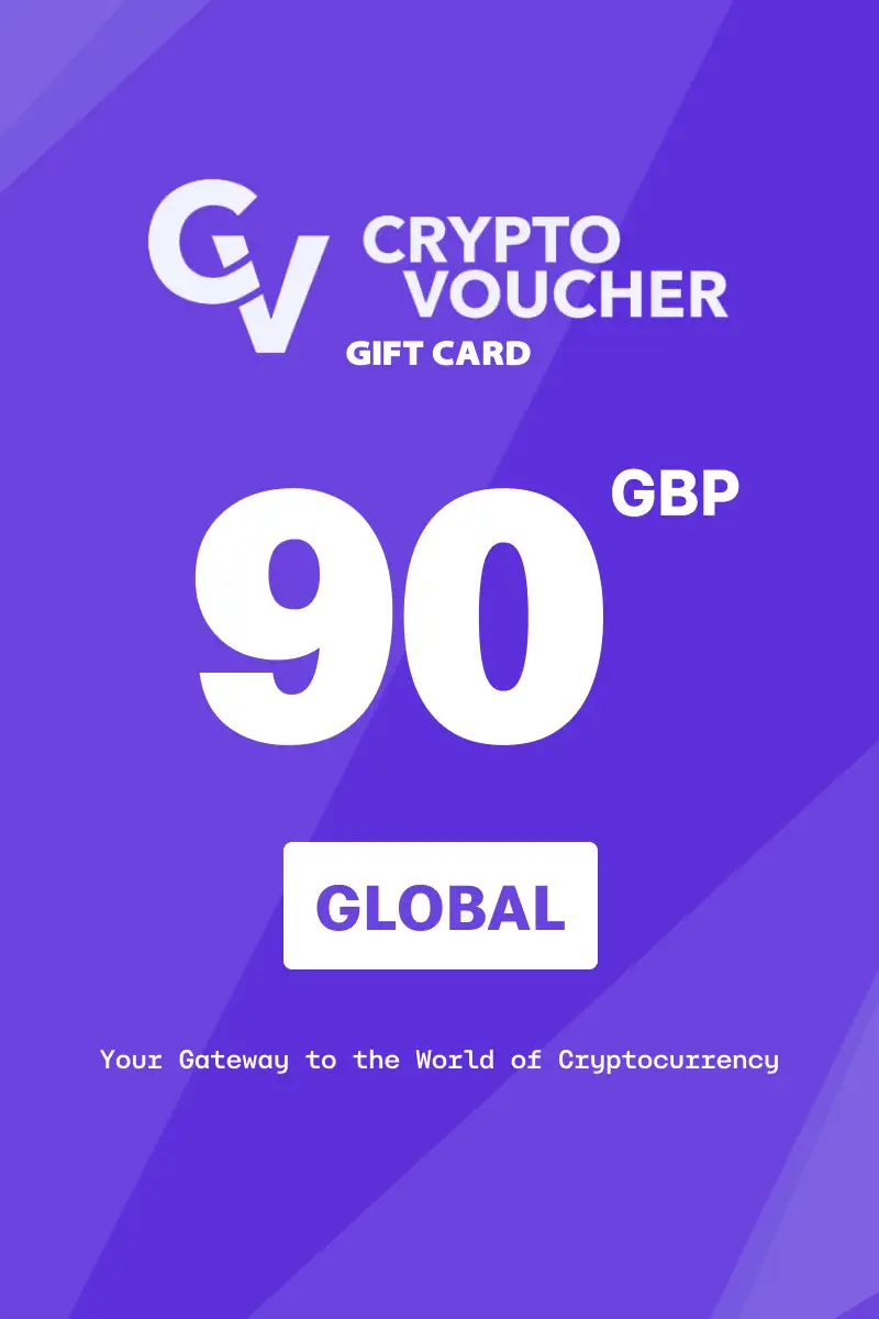 Crypto Voucher 90 GBP Gift Card (Global) - Digital Key