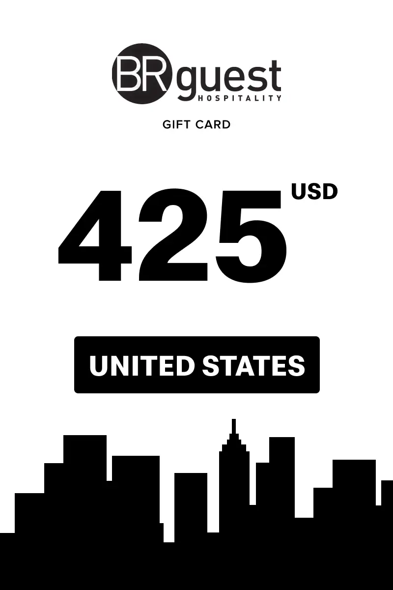 BR Guest Hospitality 425 USD Gift Card (United States) - Digital Key