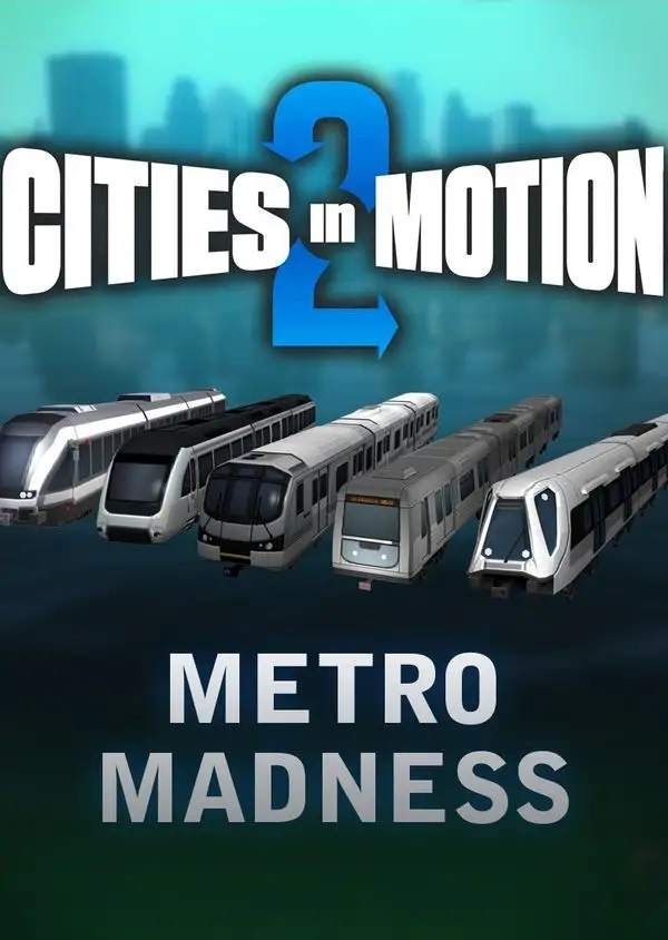 Cities in Motion 2 - Metro Madness DLC (Global) (PC / Mac / Linux) - Steam - Digital Key