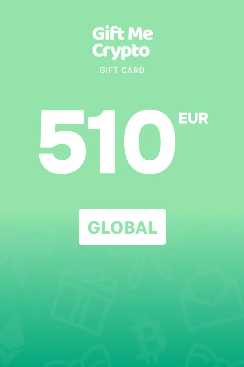 Gift Me Crypto 510 EUR Gift Card (Global) - Digital Key