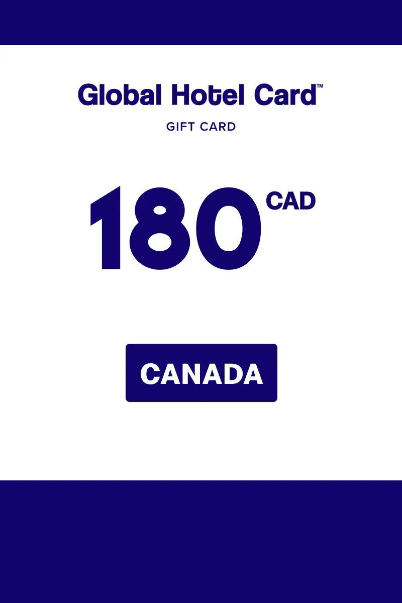 Global Hotel Card 180 CAD Gift Card (Canada) - Digital Key