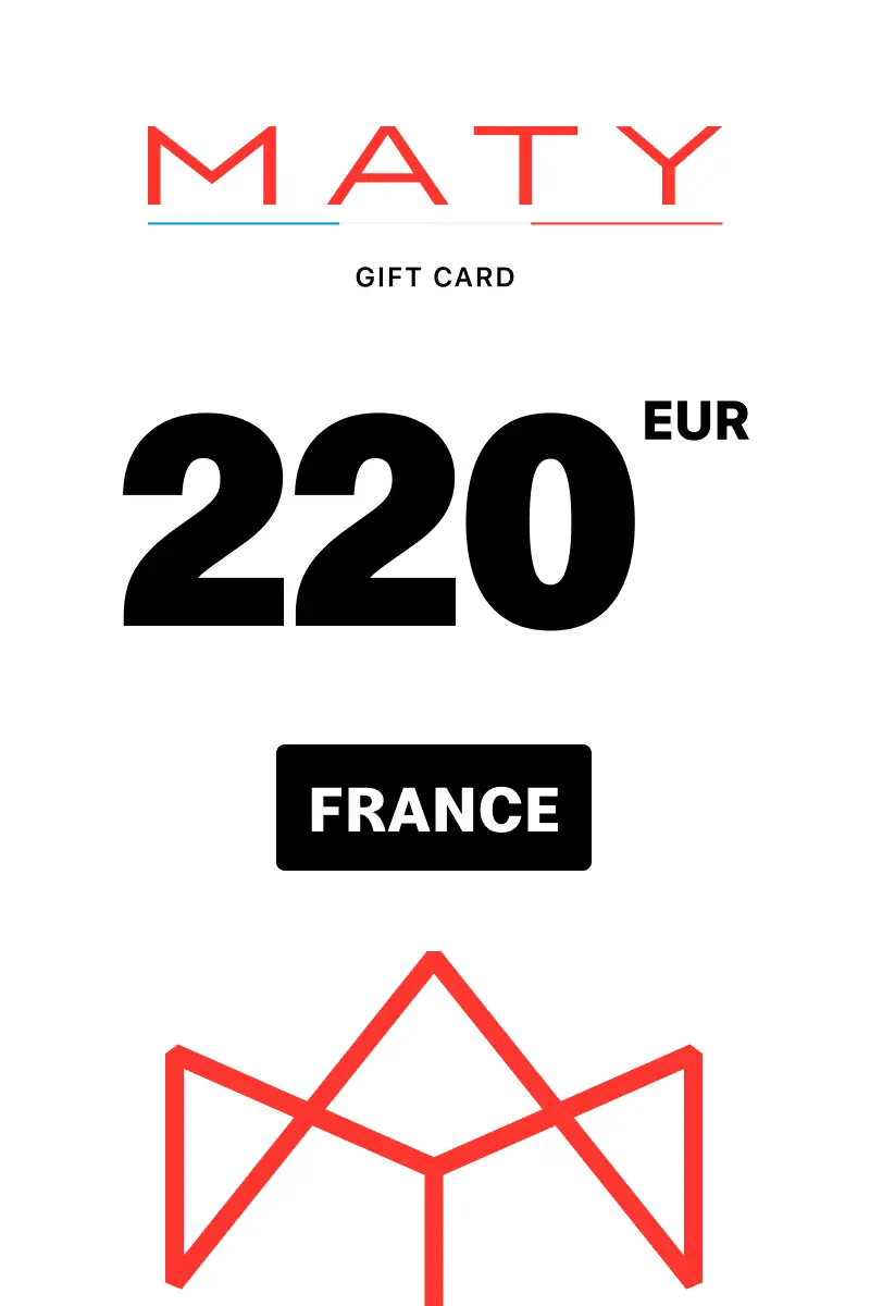 MATY 220 EUR Gift Card (France) - Digital Key