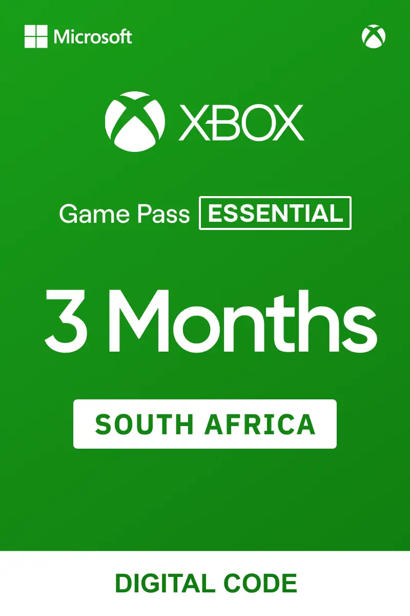 Xbox Game Pass Core (Essential) 3 Months (South Africa) - Xbox Live - Digital Key