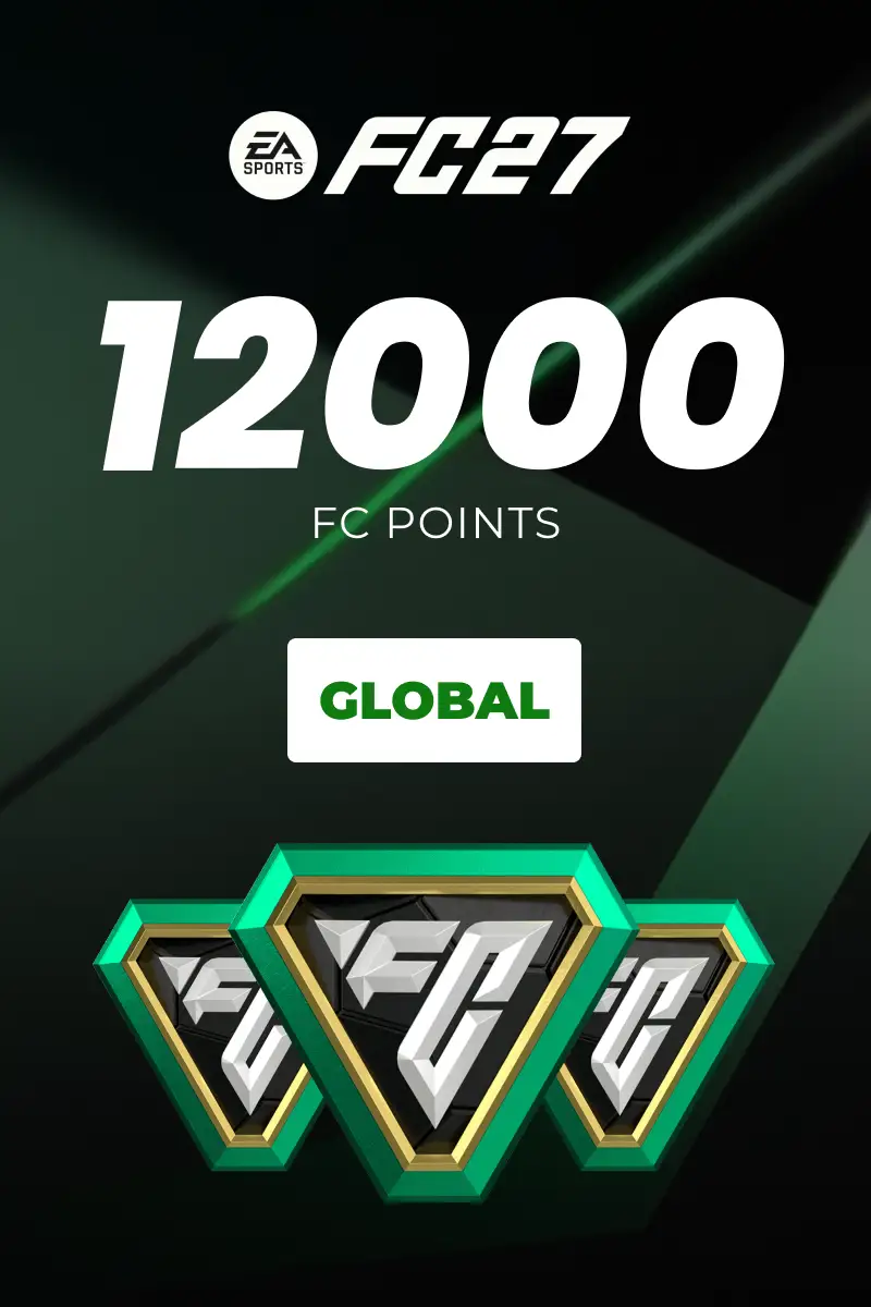 EA SPORTS FC 27 - 12000 FC Points (Global) (Xbox One / Xbox Series X|S) - Xbox Live - Digital Key