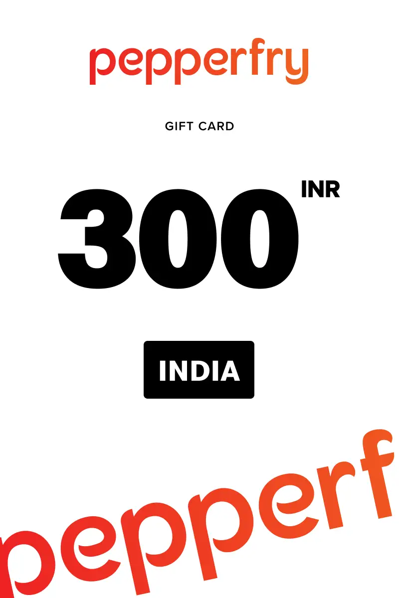 Pepperfry 300 INR Gift Card (India) - Digital Key