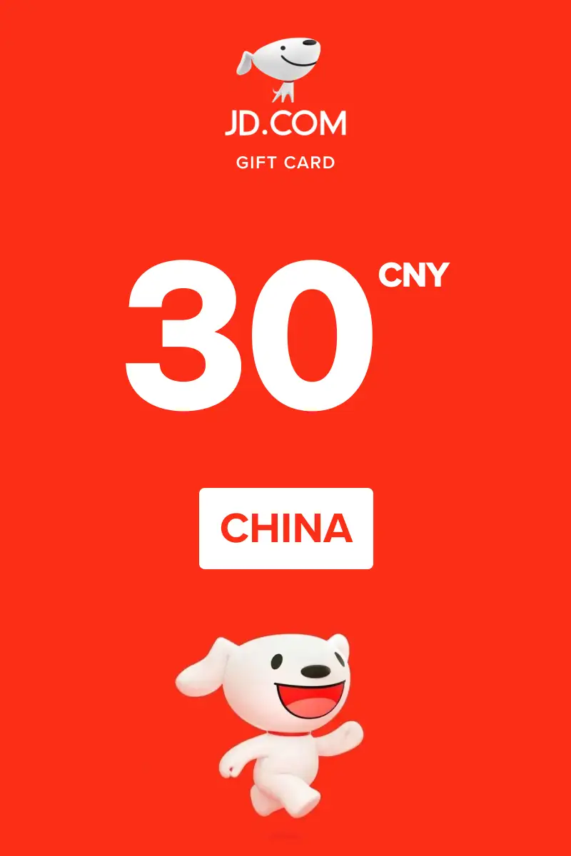 JD.com 30 CNY Gift Card (China) - Digital Key