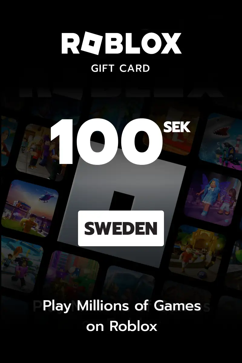 Roblox 100 SEK Gift Card (Sweden) - Digital Key