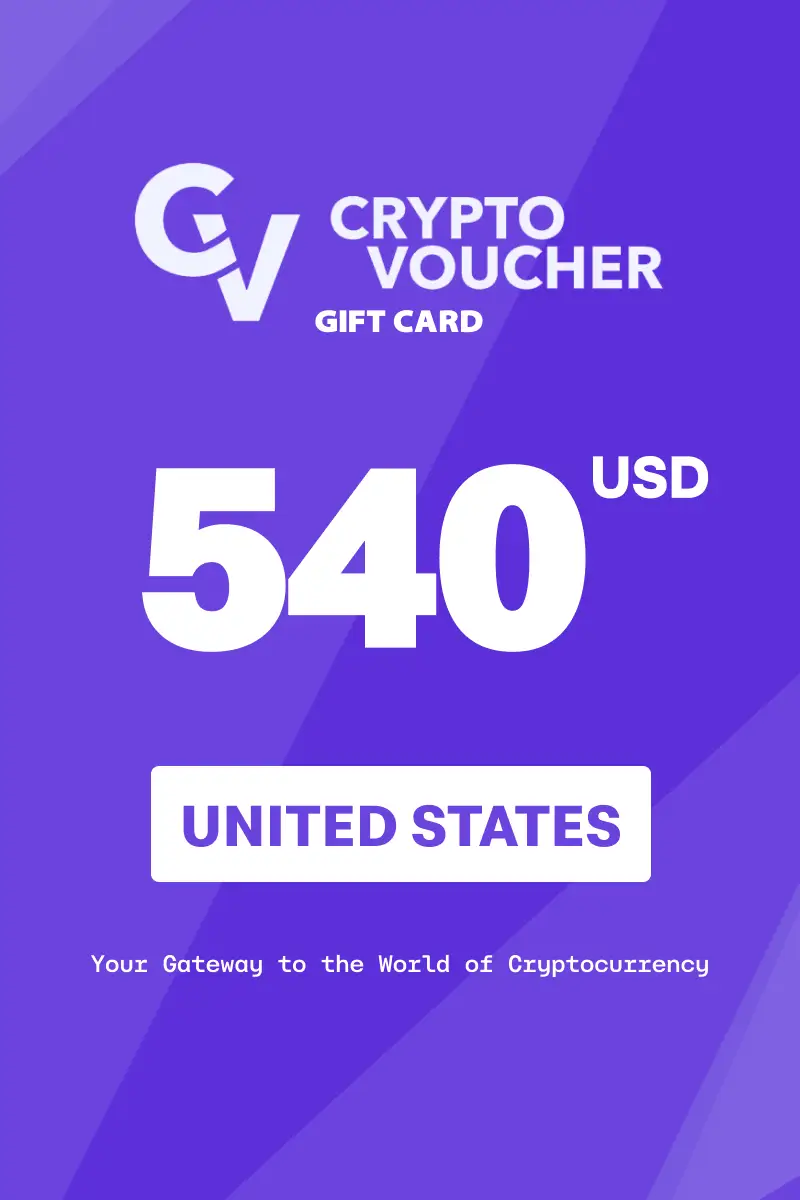 Crypto Voucher (ETH) 540 USD Gift Card (United States) - Digital Key