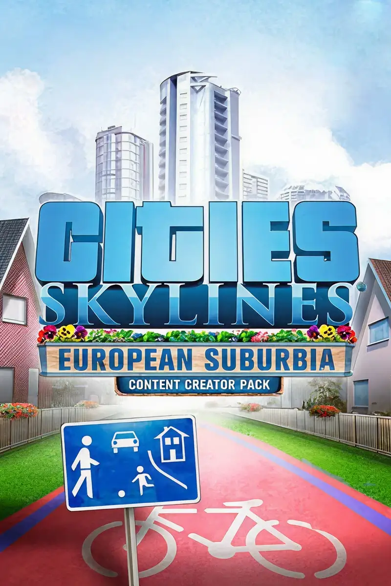 Cities Skylines - Content Creator Pack European Suburbia DLC (Global) (PC / Mac / Linux) - Steam - Digital Key