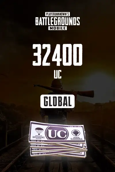 PUBG Mobile - 32400 UC (Global) - Digital Key