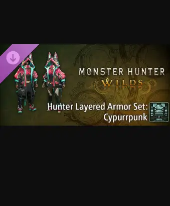 Monster Hunter Wilds - Hunter Layered Armor Set Cypurrpunk DLC (Global) (PC) - Steam Gift