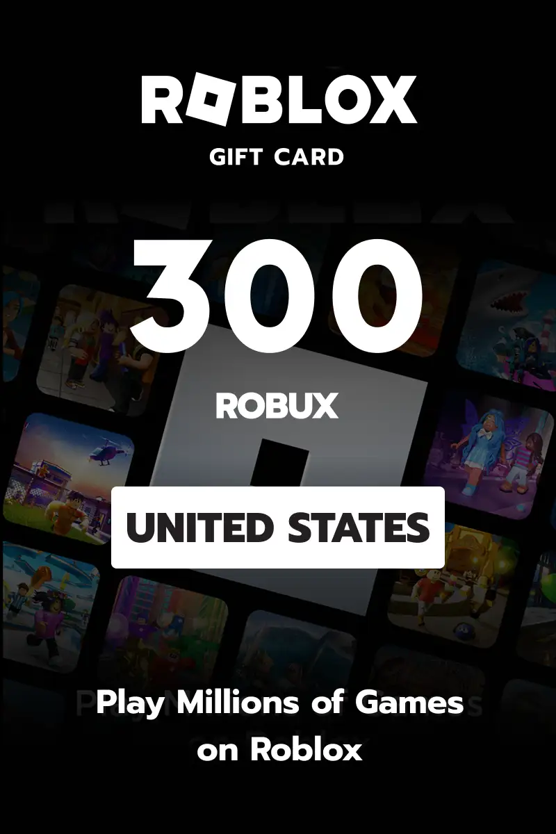 Roblox 300 Robux (United States) - Digital Key