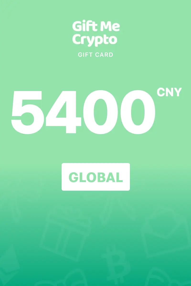 Gift Me Crypto 5400 CNY Gift Card (Global) - Digital Key