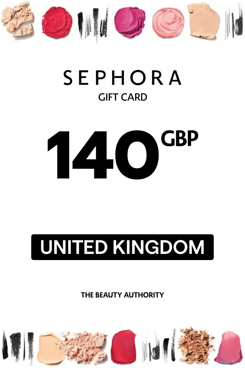 Sephora 140 GBP Gift Card (United Kingdom) - Digital Key