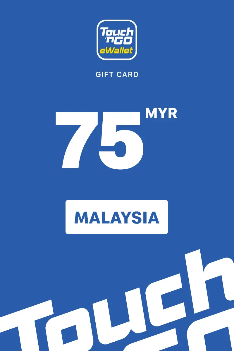Touch n Go eWallet 75 MYR Gift Card (Malaysia) - Digital Key
