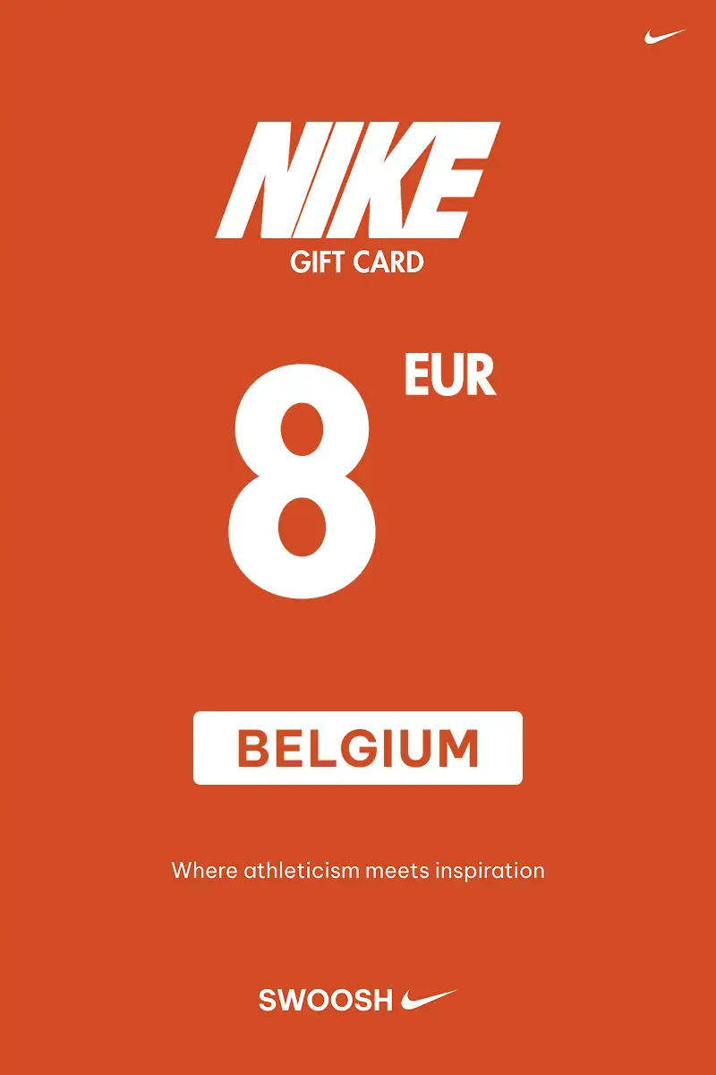 Nike 8 EUR Gift Card (Belgium) - Digital Key