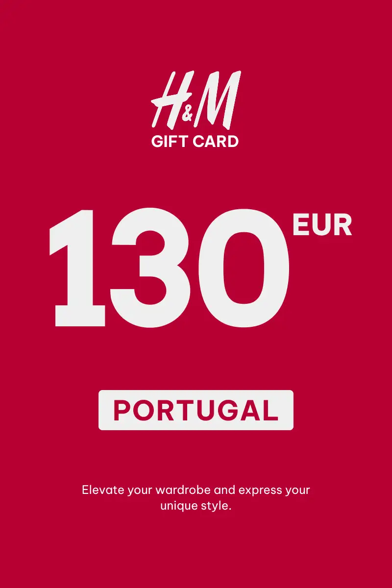 HandM 130 EUR Gift Card (Portugal) - Digital Key