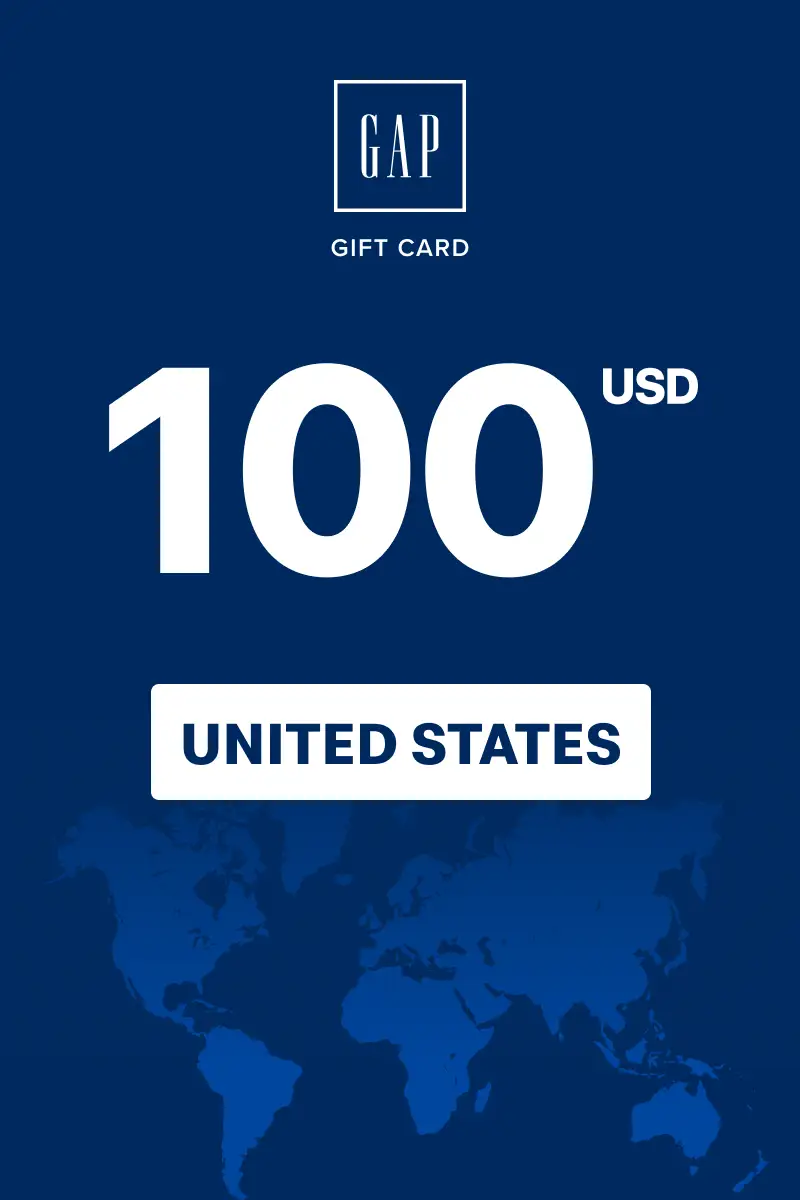 Gap Options 100 USD Gift Card (United States) - Digital Key