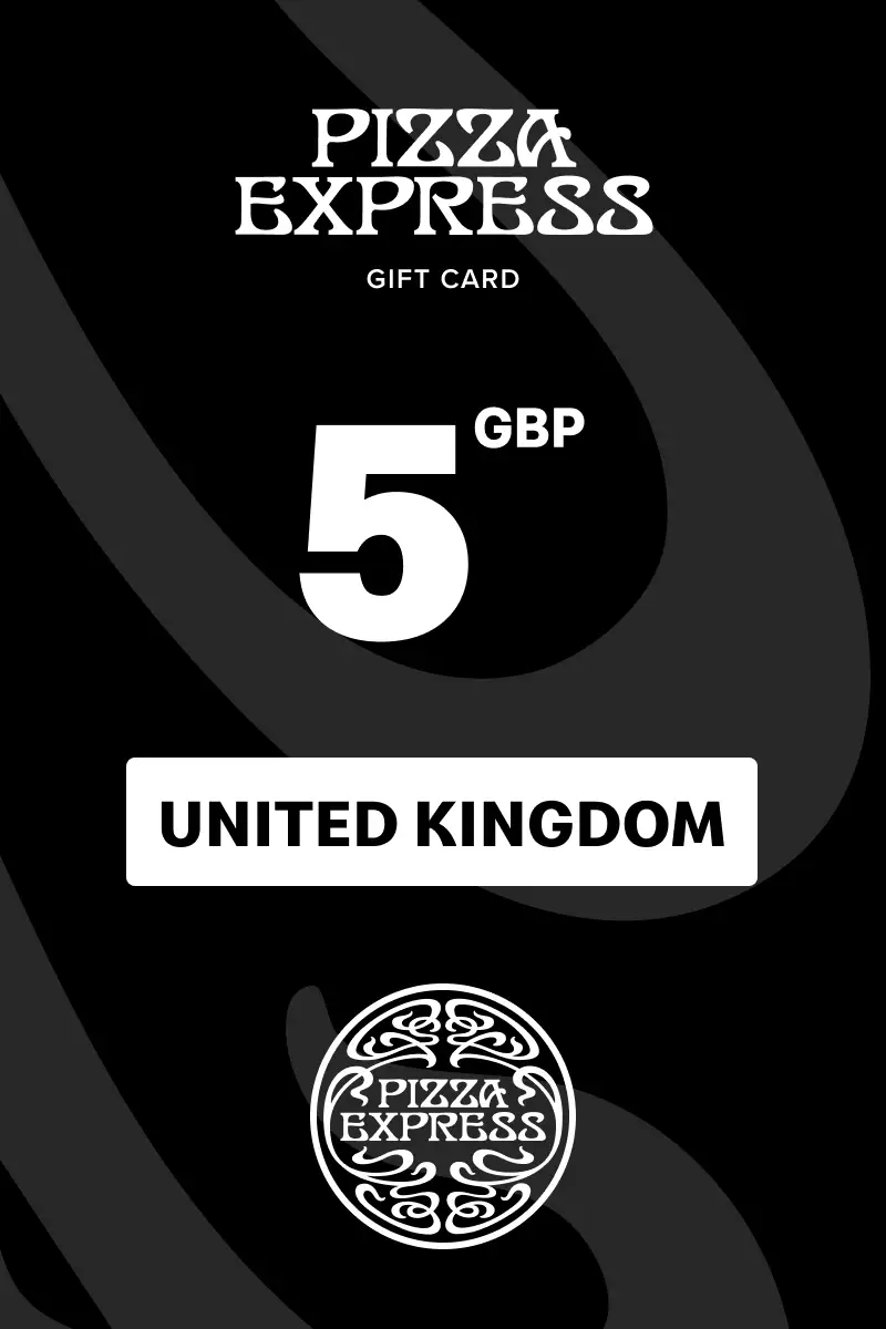 Pizza Express 5 GBP Gift Card (United Kingdom) - Digital Key