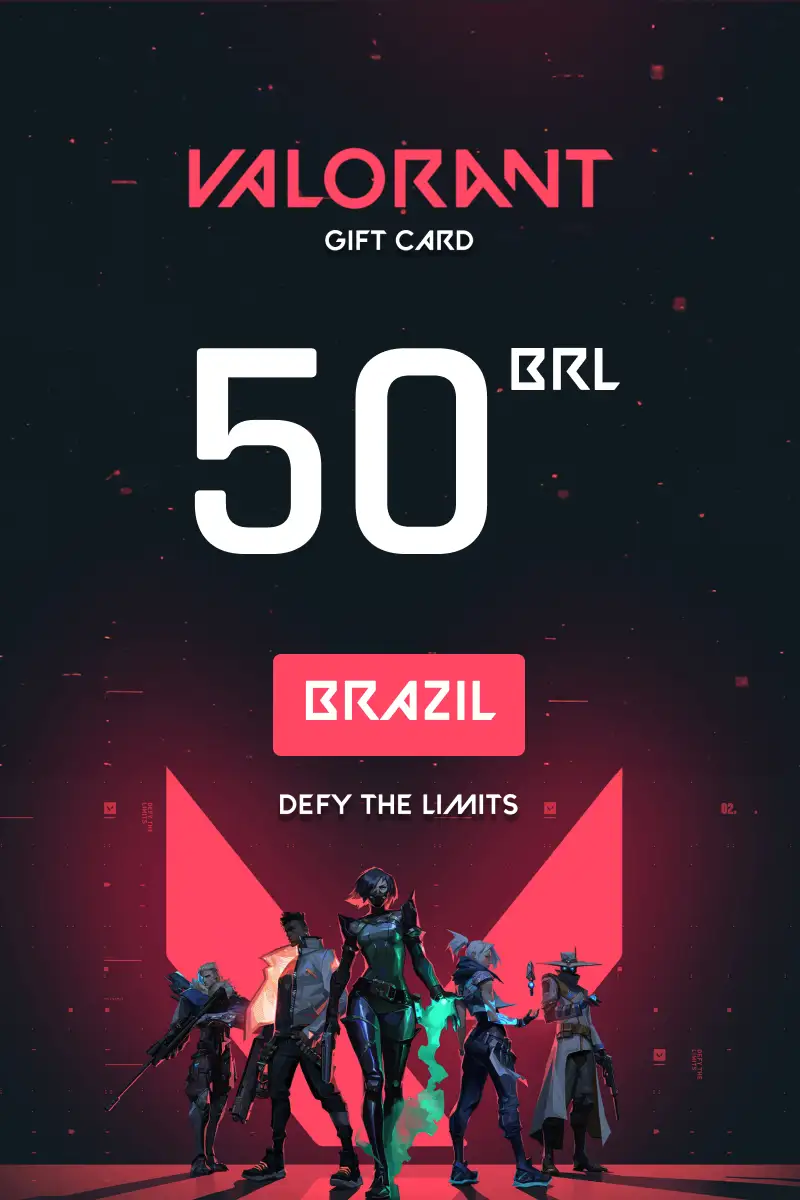 Valorant 50 BRL Gift Card (Brazil) - Digital Key