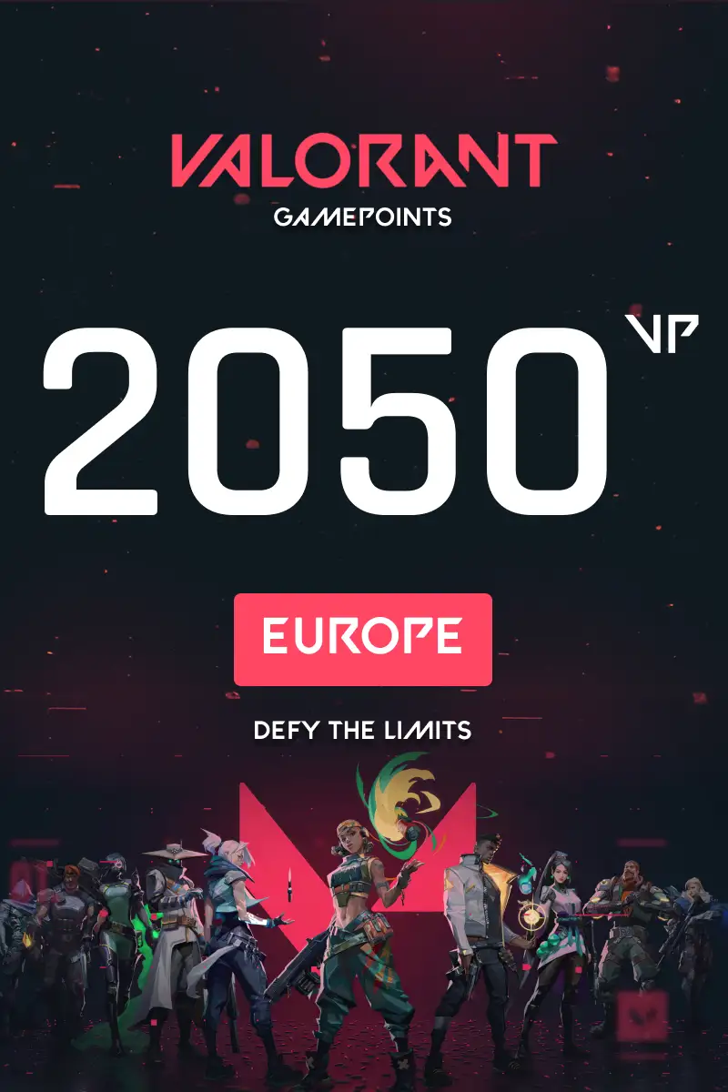 VALORANT 2050 Valorant Points (Europe) - Digital Key